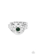 Paparazzi ♥ Graceful Gallantry - Green ♥ Ring