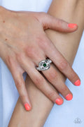 Paparazzi ♥ Graceful Gallantry - Green ♥ Ring
