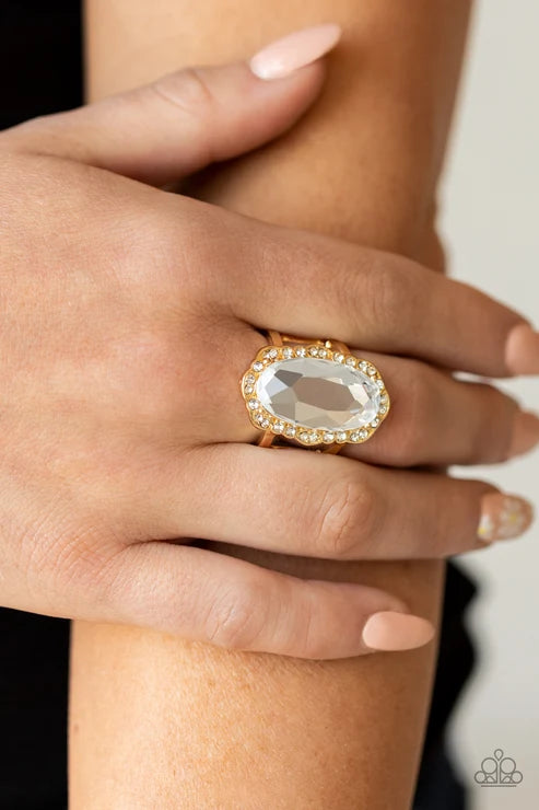 Paparazzi ♥ BLING to Heel - Gold ♥ Ring