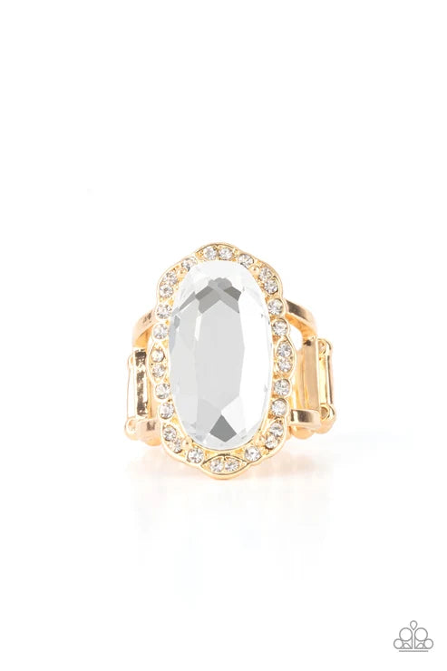Paparazzi ♥ BLING to Heel - Gold ♥ Ring