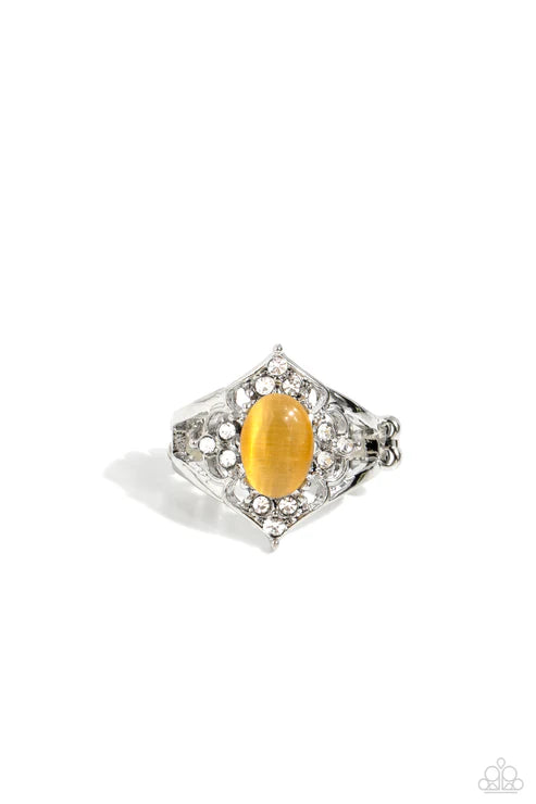 Paparazzi ♥ Countdown to Countess - Yellow ♥ Ring