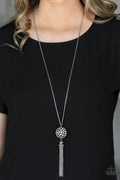 Paparazzi ♥ Rhinestone Revolution - White ♥ Necklace
