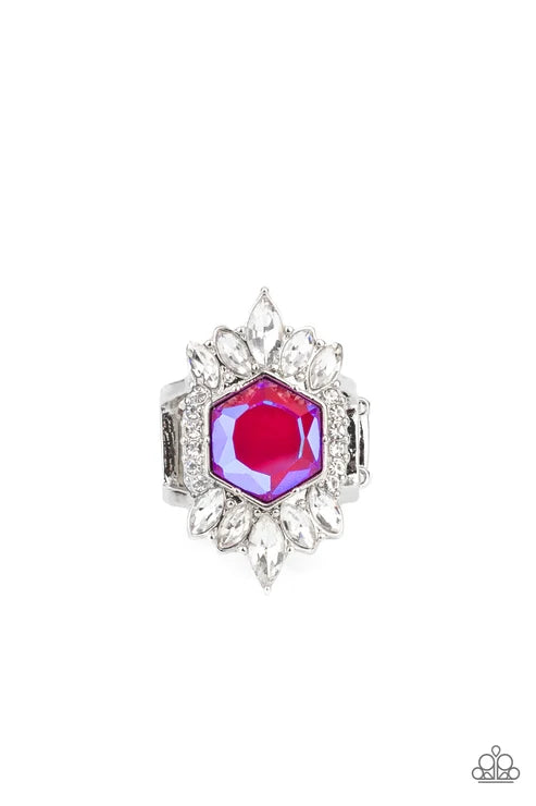 Paparazzi ♥ Divine Intervention - Pink ♥ Ring