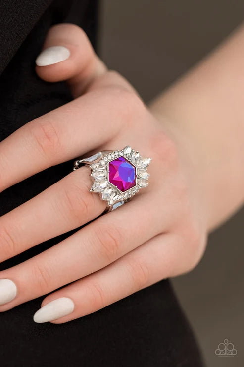 Paparazzi ♥ Divine Intervention - Pink ♥ Ring