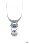 Paparazzi ♥ Lunar Enchantment - Blue ♥ Necklace
