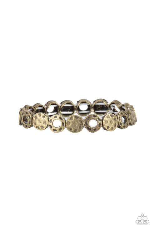 Paparazzi ♥ Metro Metalsmith - Brass ♥ Bracelet