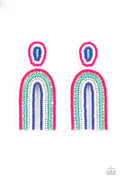 Paparazzi ♥ Rainbow Remedy - Multi ♥ Post Earrings