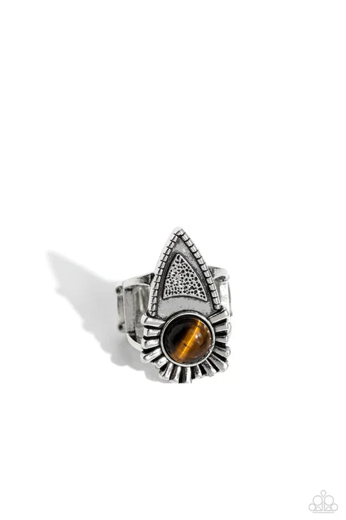 Paparazzi ♥ Solstice Scene - Brown ♥ Ring
