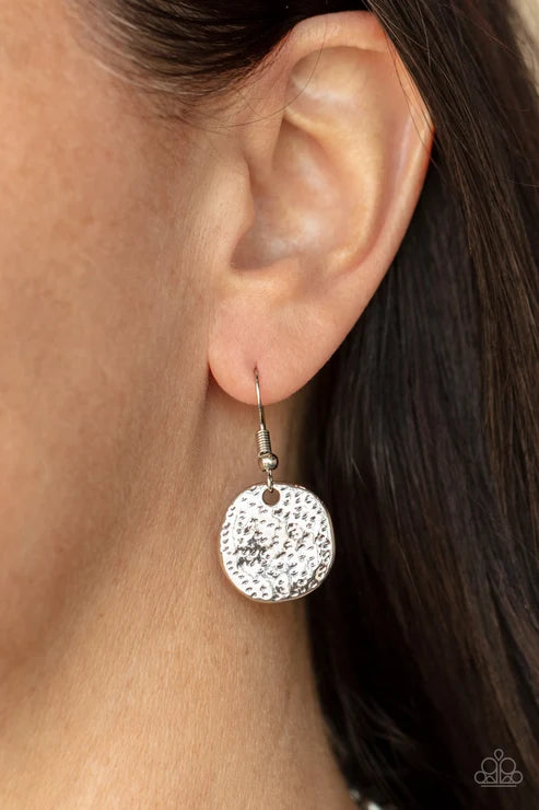 Paparazzi ♥ Spot On Sparkle - White ♥ Necklace