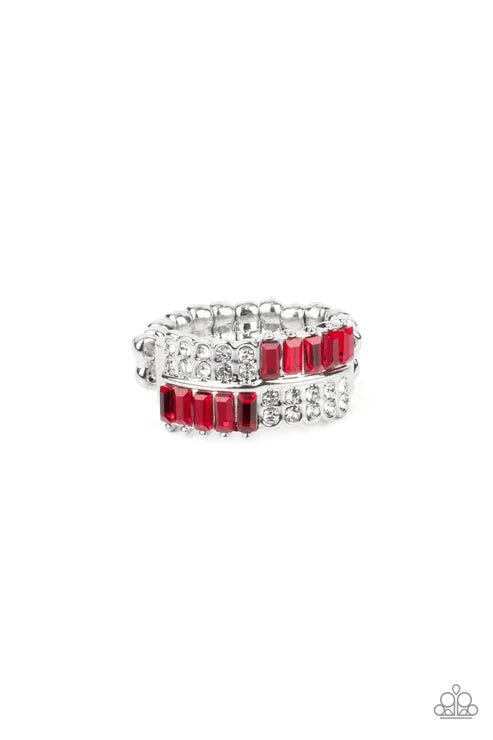 Paparazzi ♥ Put Them in Check - Red ♥ Ring