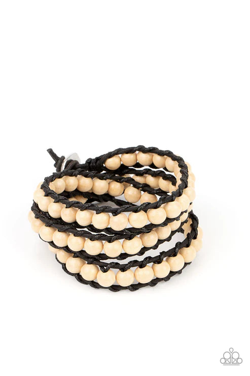 Paparazzi ♥ Pine Paradise - White ♥ Bracelet