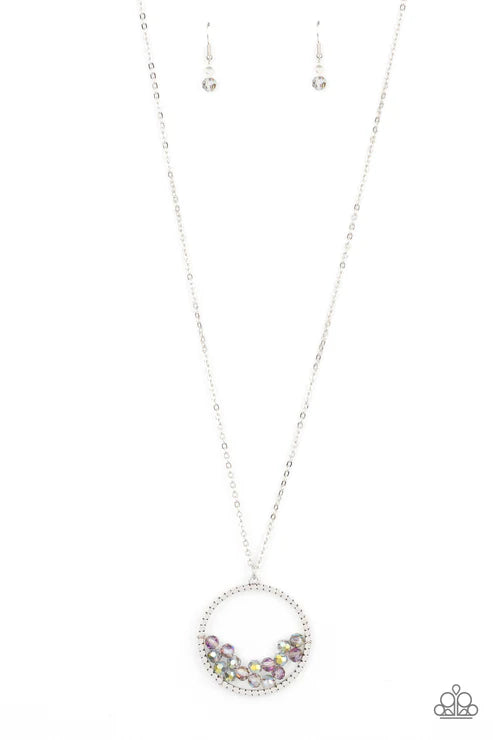 Paparazzi ♥ Galactic Glow - Multi ♥ Necklace