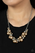 Paparazzi ♥ Classical Culture - Brown ♥ Necklace