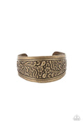 Paparazzi ♥ Purely Prairie - Brass ♥ Bracelet