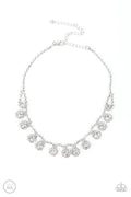 Paparazzi ♥ Princess Prominence - White ♥ Necklace