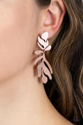 Paparazzi ♥ Palm Picnic - Copper ♥ Post Earrings