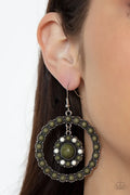Paparazzi ♥ Saguaro Sanctuary - Green ♥ Earrings