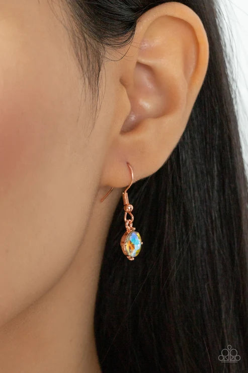 Paparazzi ♥ Lavishly Loaded - Copper ♥ Necklace