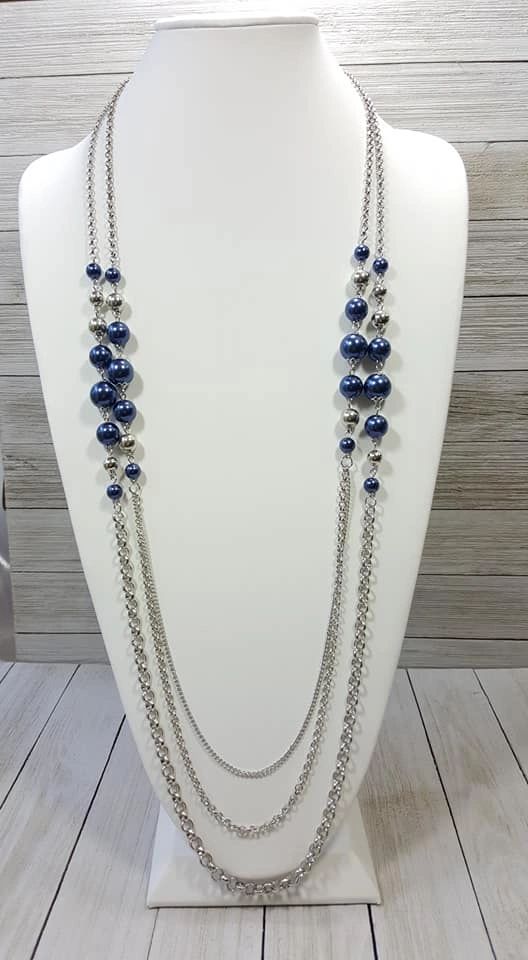 Paparazzi ♥ Charmingly Colorful - Blue ♥ Necklace
