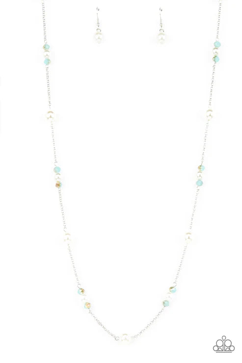 Paparazzi ♥ Keep Your Eye on the BALLROOM - Blue ♥ Necklace