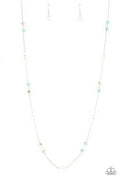 Paparazzi ♥ Keep Your Eye on the BALLROOM - Blue ♥ Necklace