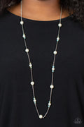 Paparazzi ♥ Keep Your Eye on the BALLROOM - Blue ♥ Necklace