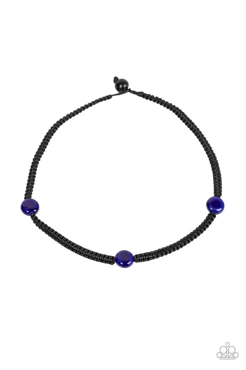 Paparazzi ♥ SoCal Style - Blue ♥ Necklace