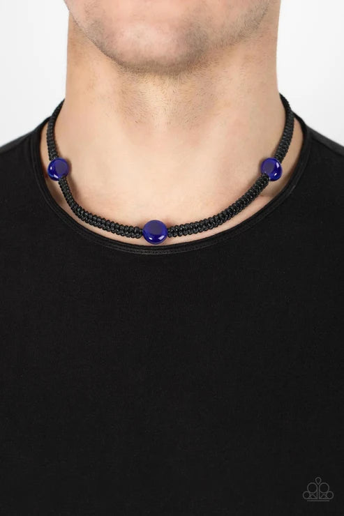Paparazzi ♥ SoCal Style - Blue ♥ Necklace
