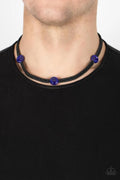 Paparazzi ♥ SoCal Style - Blue ♥ Necklace