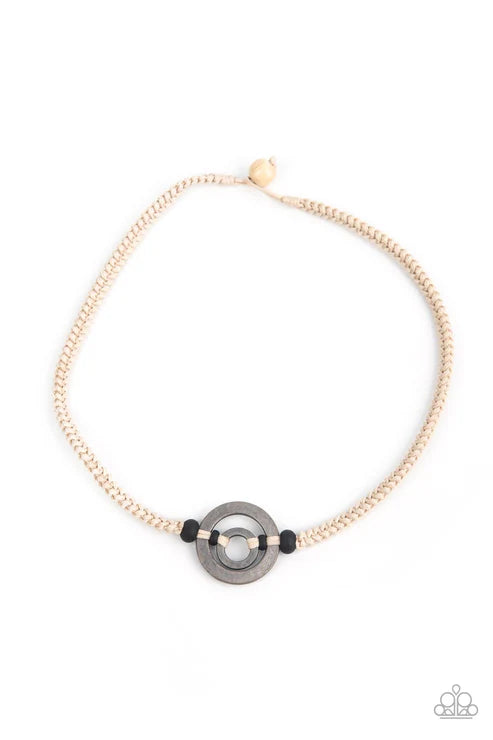 Paparazzi ♥ Rural Reef - White ♥ Necklace