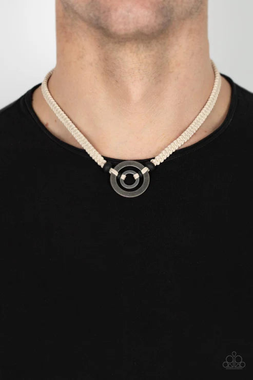 Paparazzi ♥ Rural Reef - White ♥ Necklace