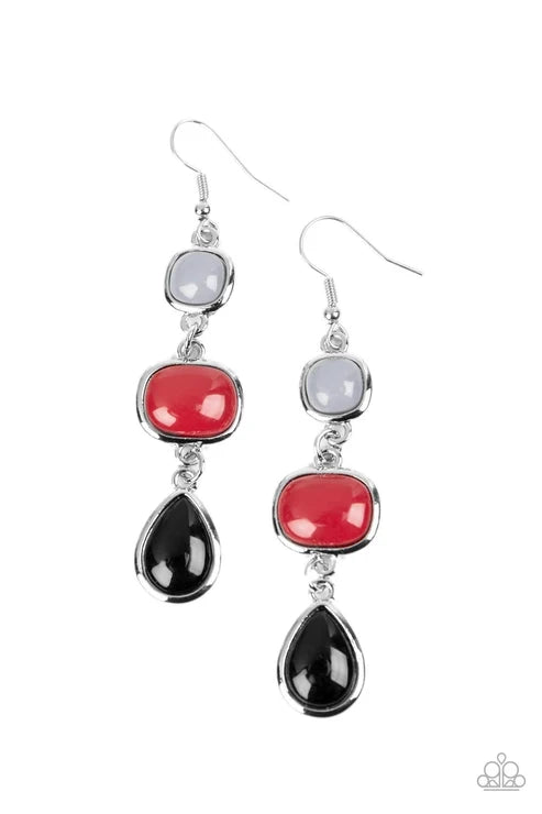 Paparazzi ♥ Fashion Frolic - Multi ♥ Earrings