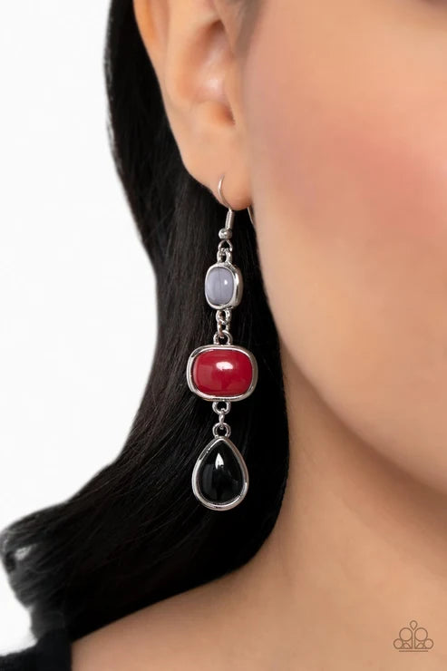 Paparazzi ♥ Fashion Frolic - Multi ♥ Earrings