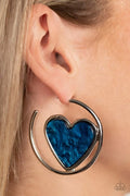 Paparazzi ♥ Smitten with You - Blue ♥ Earrings