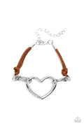 Paparazzi ♥ Flirty Flavour - Brown ♥ Bracelet
