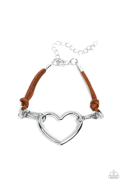 Paparazzi ♥ Flirty Flavour - Brown ♥ Bracelet