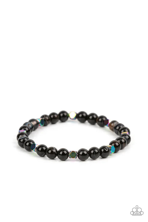 Paparazzi ♥ Interstellar Solitude - Black ♥ Bracelet