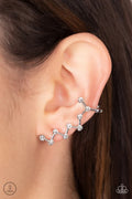 Paparazzi ♥ Clamoring Constellations - White ♥ Post Earrings