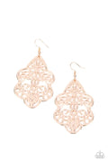 Paparazzi ♥ Festive Foliage - Rose Gold ♥ Earrings