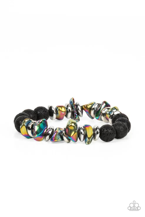 Paparazzi ♥ Volcanic Vacay - Multi ♥ Bracelet
