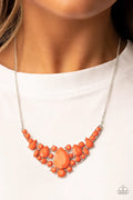 Paparazzi ♥ Bali Ballroom - Orange ♥ Necklace