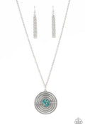 Paparazzi ♥ Targeted Tranquility - Blue ♥ Necklace