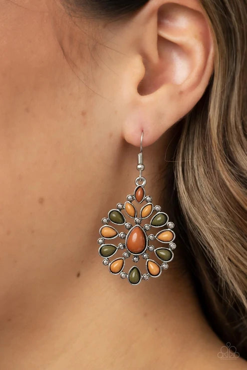 Paparazzi ♥ Lively Luncheon - Multi ♥ Earrings