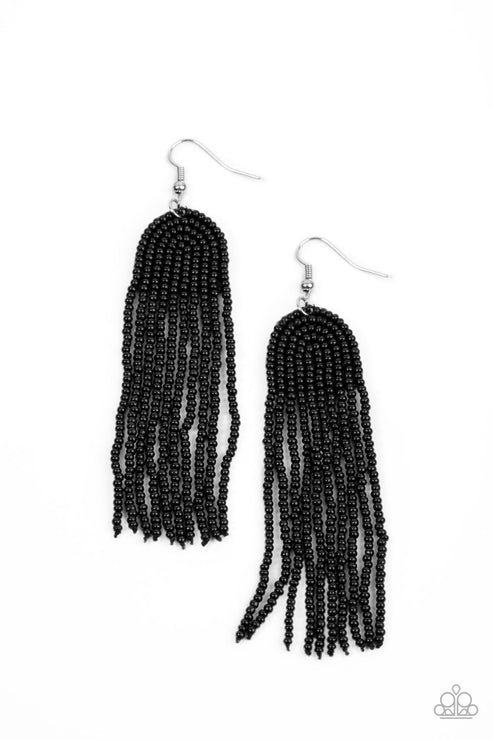 Paparazzi ♥ Right as RAINBOW - Black ♥ Earrings