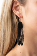 Paparazzi ♥ Right as RAINBOW - Black ♥ Earrings