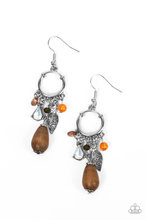 Paparazzi ♥ Bountiful Blessings - Multi ♥ Earrings