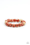 Paparazzi ♥ Glaze Craze - Red ♥ Bracelet