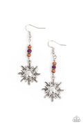 Paparazzi ♥ Sunshiny Days - Purple ♥ Earrings