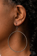 Paparazzi ♥ Basically Beaded - Black ♥ Earrings