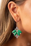 Paparazzi ♥ Fantasy Flair - Green ♥ Earrings